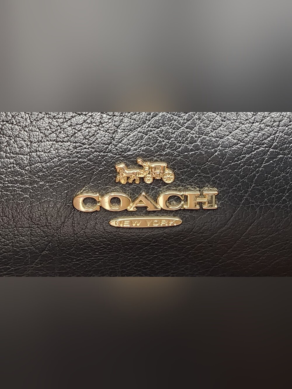 Coach Marlon Hobo Black Pebbled Leather Bag Style No. F79994 - Picture 15 of 15